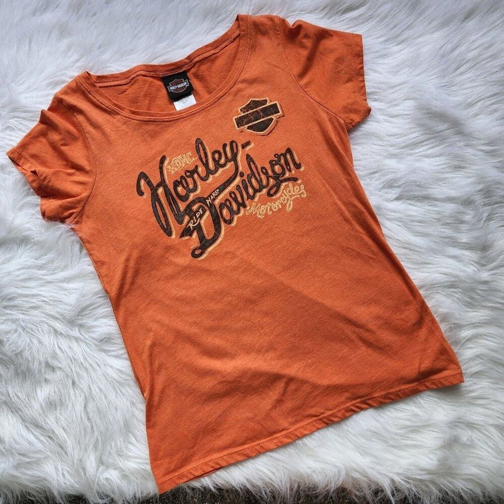 Harley-Davidson graphic short sleeve shirt from Mansfield, Pennsylvania size‎ L